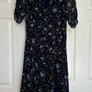 Nicholas Printed Dress w/ Slit